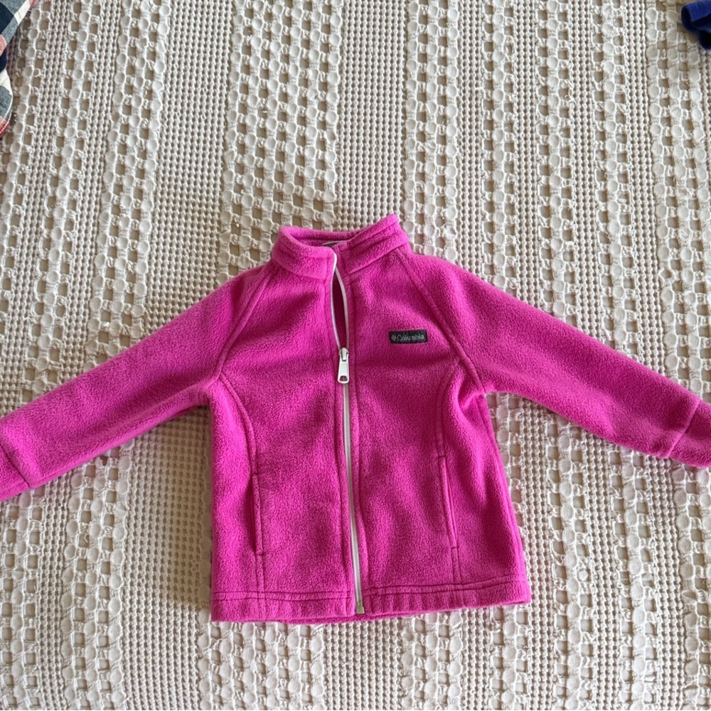 Columbia Vibrant Pink Fleece Jacket